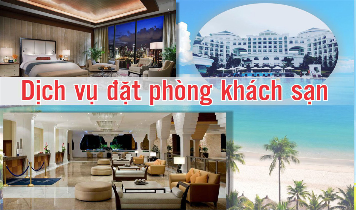 DỊCH VỤ ĐẶT PHÒNG KHÁCH SẠN 